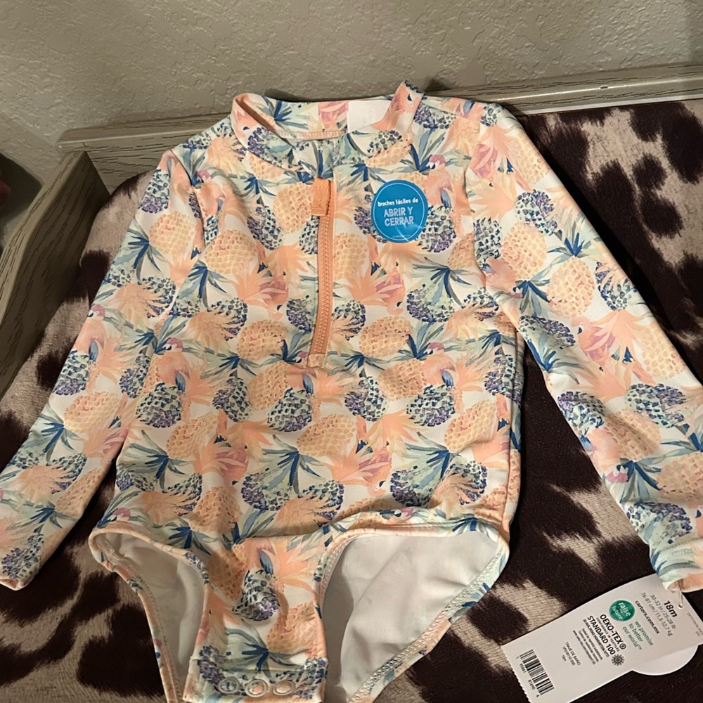 Carters Pineapple one piece 18 month